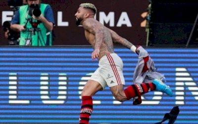 Gabigol marca dois, Fla vira sobre o River no fim e é bi da Libertadores