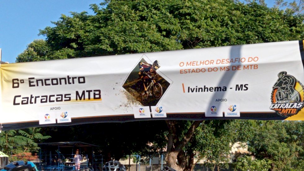 Ivinhema foi palco na manhã desse domingo da 6° edição do Catraca MTB