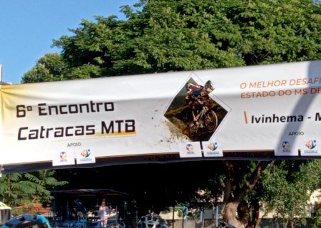 Ivinhema foi palco na manhã desse domingo da 6° edição do Catraca MTB
