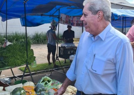 André começa caminhada e hoje vista Ivinhema.