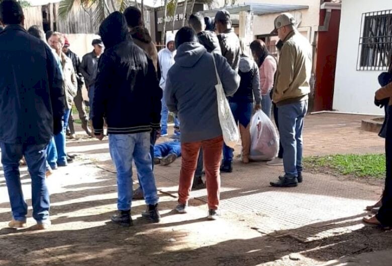 Terra sem lei - Policial é executado a tiros de 9mm na região de fronteira.