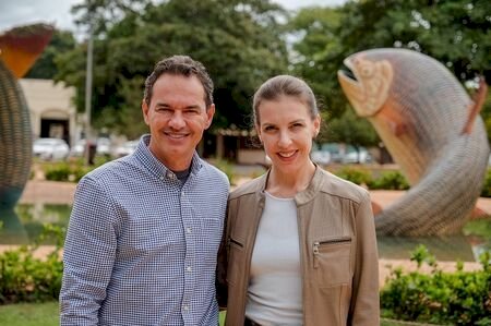 PSD registra candidatura de Marquinhos e Viviane ao Governo de MS