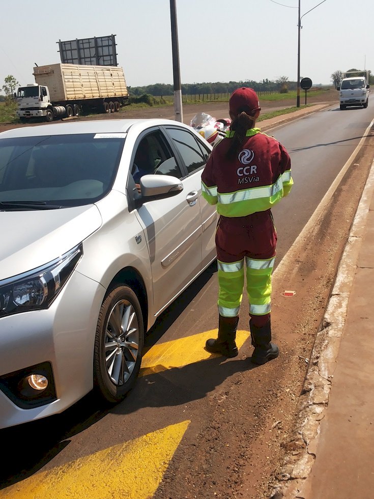 CCR MSVia divulga ações da Semana Nacional de Trânsito nesta terça e quarta