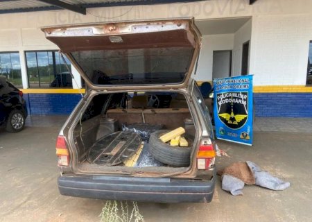 Carga de entorpecente é apreendida pela Polícia Militar Rodoviária, na MS 164