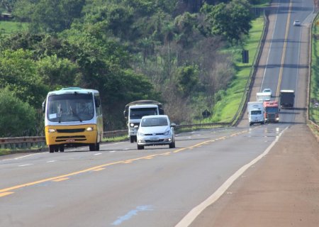 BR-163/MS deve receber mais de 180 mil veículos no feriado prolongado.