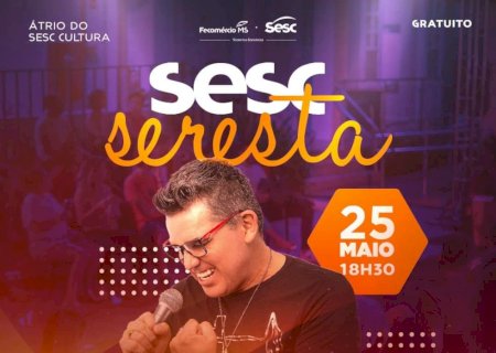Magron Escobar estreia projeto Noite da Seresta 2023 do SESC Cultura.