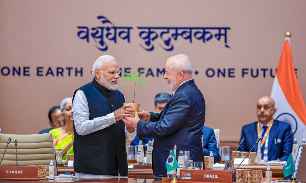 Brasil recebe a Presidência do G20 no final da cúpula de Nova Delhi