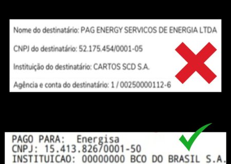 Ivinhema - Procon alerta sobre golpes com pagamento de conta de energia