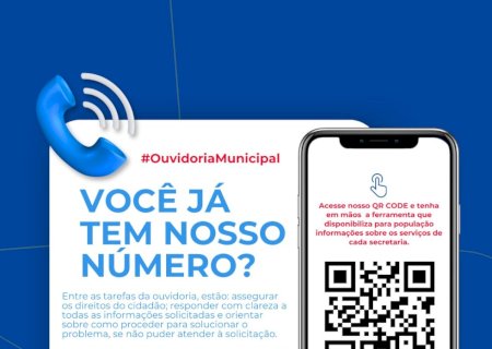 Prefeitura municipal de Ivinhema divulga canal direto entre munícipe e ouvidoria