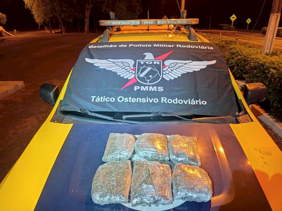 PMR prende homem por tráfico de drogas