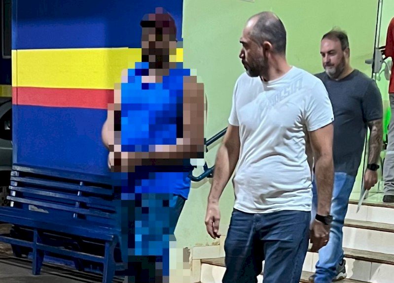 Ivinhema - Policia Civil prende homem suspeito de tentar matar esposa e vizinha no estado de Sergipe
