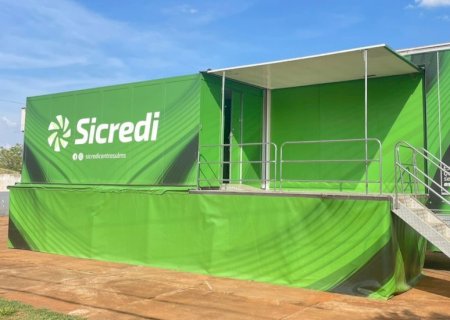 Agência Móvel da Sicredi Centro-Sul MS/BA está presente na Exponatec 2024