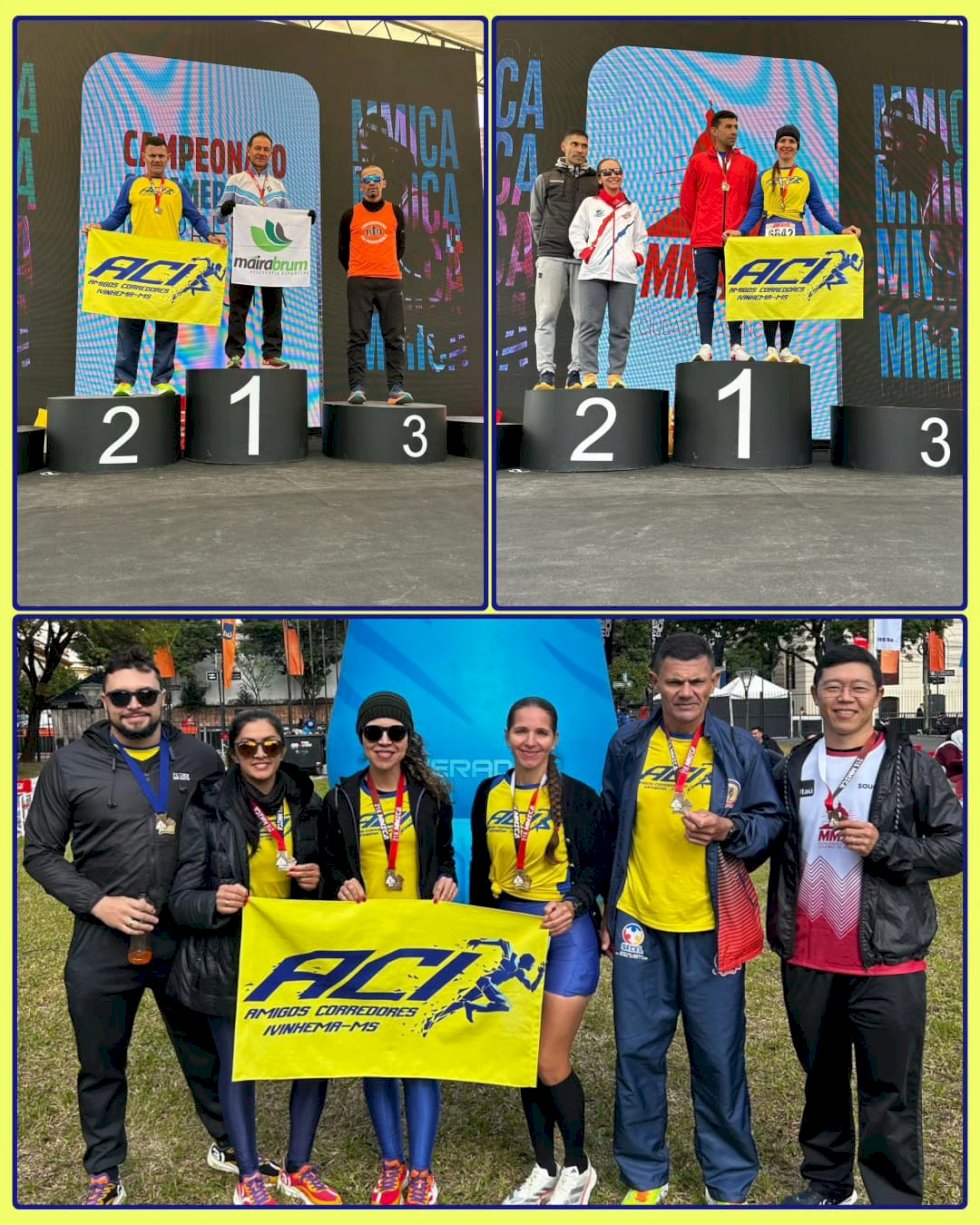 Domingo, 26 de maio na Capital do Paraguai, Assunção, os  atletas da ACI estiveram presentes na Meia Maratona