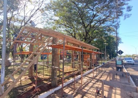 Prefeitura Municipal de Ivinhema está construindo ponto de