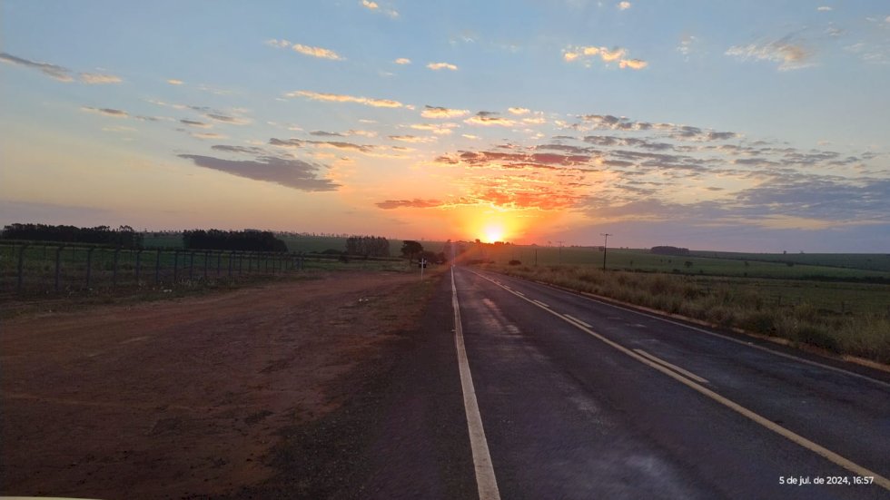 Aproximação de frente fria ameniza temperaturas em Mato Grosso do Sul neste sábado