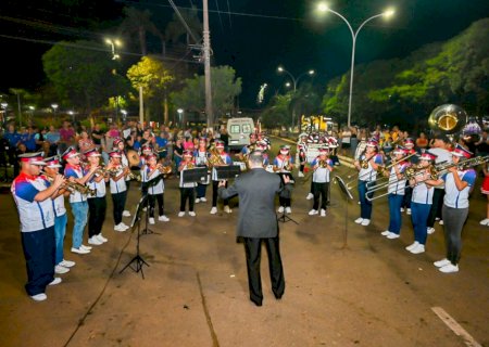 Município de Ivinhema sediou encontro de bandas e fanfarras