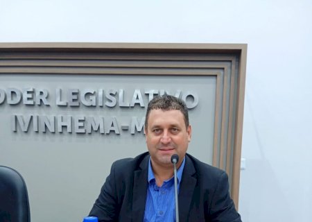 Vereador Bira apresenta indicações focadas na saúde e infraestrutura de Ivinhema e Amandina
