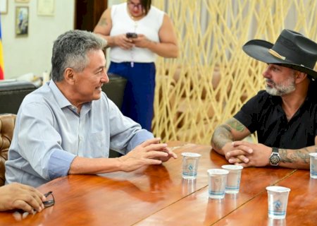 Prefeito de Ivinhema recepcionou Deputado Estadual Roberto Hashioka
