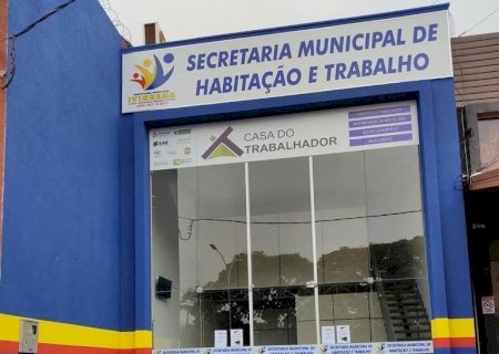Secretaria de Habitação e Trabalho de Ivinhema divulga vagas de empregos