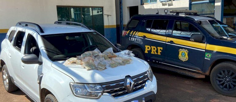 Ivinhema - PRF apreende 14 Kg haxixe