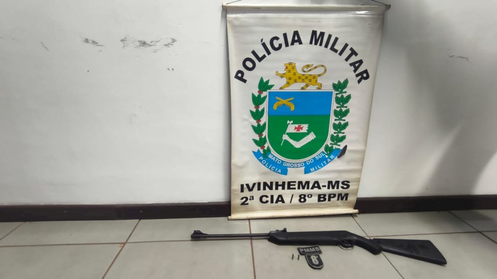 Ivinhema - Durante briga de casal homem leva tiro de raspão na altura do peito