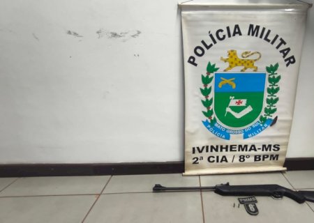 Ivinhema - Durante briga de casal homem leva tiro de raspão na altura do peito