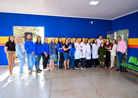 Município de Ivinhema inaugurou reforma do posto de saúde no Bairro Vitória