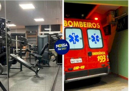 Jovem morre após sofrer infarto em academia