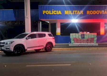 PMR apreende maís de 1 tonelada de droga