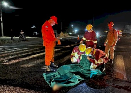 Duas mortes são registradas no trânsito de cidade no MS, com intervalo de 5 minutos