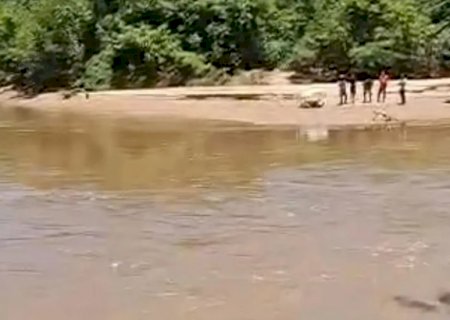 Homem desaparece após cair no Rio Coxim em São Gabriel do Oeste