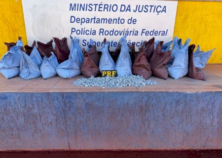 PRF apreende 625 Kg de metal raro vindo da Bolívia