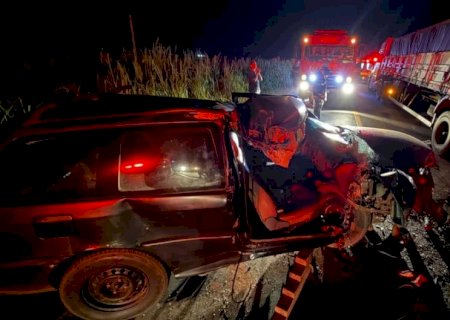 Grave acidente na MS-276, entre Batayporã e Anaurilândia, deixa homem ferido