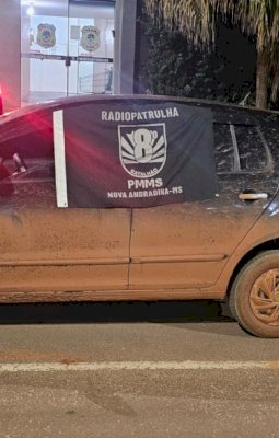 Ação integrada da Polícia Militar resulta na apreensão de mais de meia tonelada de maconha e recuperação de veículo roubado em Nova Andradina