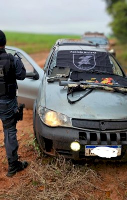 Nova Andradina: Polícia Militar Rural apreende armas após perseguição e impede possível caça ilegal