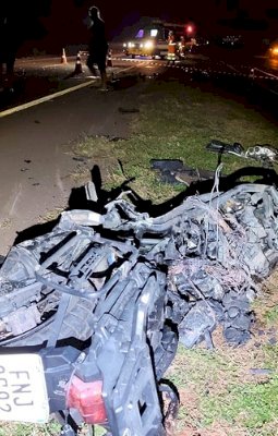 Motociclista morre em acidente envolvendo 2 caminhonetes em Dourados