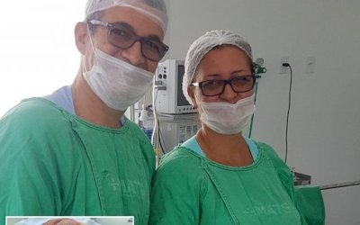 Lavrador de 51 anos tem pedra de 1,3 Kg e 18 cm retirada da bexiga em cirurgia