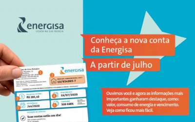 Energisa Mato Grosso do Sul lança novo visual da conta de energia