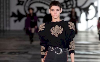 De Naviraí para o mundo: Ex-manicure é top model destaque em desfile de Milão