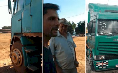 Caminhoneiro faz vaquinha e compra caminhão para colega que morava em boleia voltar a trabalhar