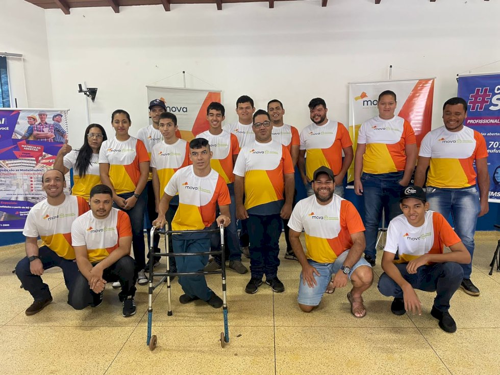 Atvos inicia segunda turma de jovens aprendizes PcD em Mato Grosso do Sul