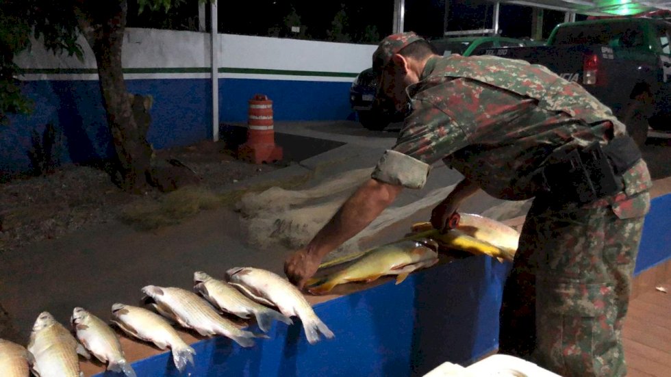 Durante primeiro final de semana de pesca aberta, a PMA aplica R$ 53.624,00 em multas