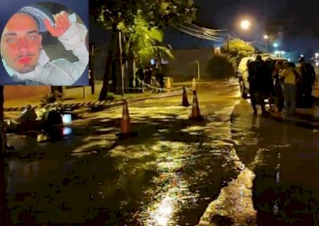 Jovem é morto a tiros ao reduzir velocidade do veículo em quebra-molas em cidade do MS