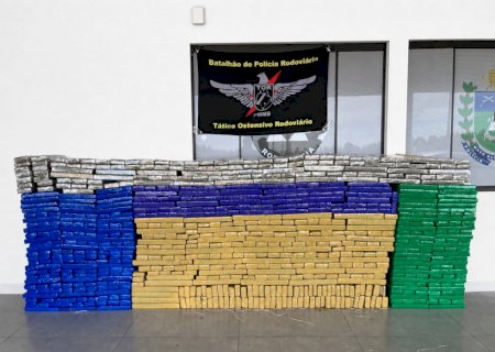 TOR apreendeu mais de oitocentos quilos de maconha na MS - 386