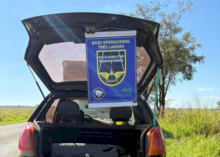 Adolescente é flagrado transportando mais de 35 kg de drogas na MS-395