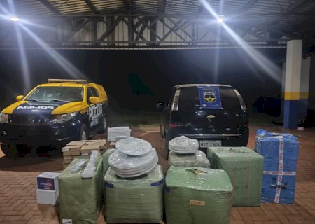PMR apreende carga de mais de setenta mil reais em mercadorias irregulares na MS - 162