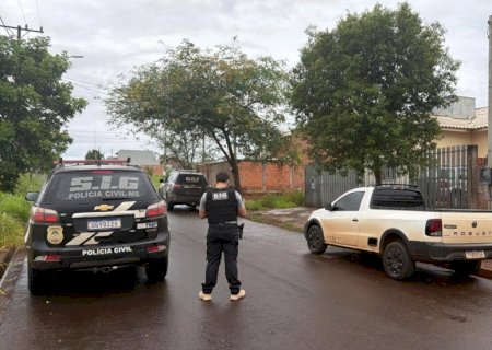 Operação conjunta cumpre mandados e realiza duas prisões em flagrante em Caarapó